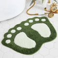 thumbnail image 1 of ZHAOCHENG Alfombra de baño Alfombrilla de ducha de baño Alfombrilla antideslizante absorbente Alfombrilla de baño de microfibra suave, 1 of 5