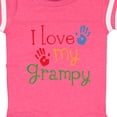 thumbnail image 4 of Inktastic I Love My Grampy Grandchild Boys or Girls Baby Bodysuit, 4 of 5