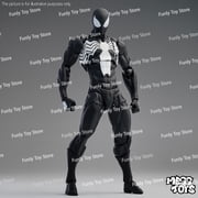 In Stock Mess Toys Black Suit Neighbor Symbiote Spider Figure Scarlet Spider Kaine Parker Red Anime Action Figure Gifts Toys