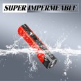 thumbnail image 7 of HIBIBUD Small Flashlight,Strong Magnetic Bottom and Side Pen Clip Flashlight Battery Powered,Rotatable Lamp Head Led Flashlight,Red, 7 of 7