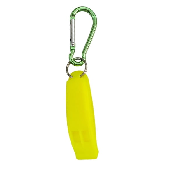 Silbato de Portátil de Plástico para Exteriores con Gancho para ejercicio Libre