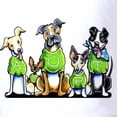 thumbnail image 3 of CafePress - Adopt Shelter Dogs Golf Shirt - Golf Shirt, Pique Knit Golf Polo, 3 of 4