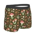 thumbnail image 3 of Kll Mushrooms And Autumn Men'S Cotton Boxer Briefs Underwear-X-Large, 3 of 9