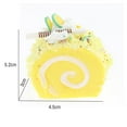 thumbnail image 3 of Pastel Artificial Baoblaze 5 Unids Amarillo, 3 of 5