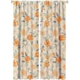thumbnail image 6 of Floral Blackout Curtains, Watercolor Floral Boho Flower Decoration Curtains Window Treatments for Living Room Bedroom Kithen Decor 2 Panel Sets, 42x63 Inch, 6 of 6
