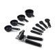 thumbnail image 2 of Juego de herramientas y accesorios 15 piezas color negro, 2 of 8