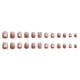 thumbnail image 1 of 24pcs Cute Strawberry Nail Patch Sweet Style Removable Short Paragraph Manicure Save Time False, 1 of 4