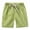 00-Green1787, variant on Lullu Toddler Boys Summer Linen Shorts Casual Lightweight Shorts with Elastic Waistband