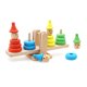 thumbnail image 3 of Viga de equilibrio de payaso de madera juguetes educativos multifuncionales apilables seguros para niños pequeños y preescolares L, 3 of 5
