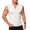 White*, variant on Men's Tank Tops 2026 Summer V-Neck Solid Color Sleeveless Breathable Casual Outdoor Wear Chic Holiday Vest