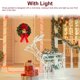 thumbnail image 4 of Billuyoard Feliz Navidad Guirnalda Decoración Ramas de luz Planta Conos de pino Guirnalda Puerta Colgante Adorno Festival Decoración de la boda Kits de decoración para fiestas Billuyoard HA009979-00, 4 of 6