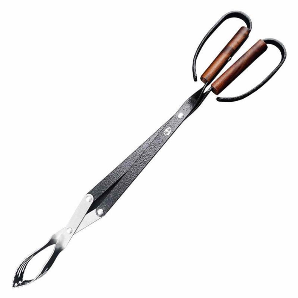 Firewood TongsFire Pit Tongs For Outside Heavy DutyLog Grabber