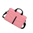 thumbnail image 1 of Sonducket Funda para portátil, resistente al agua, para ordenador portátil, maletín de hombro, portátil, para oficina, viaje, escuela, organizador, Bolsas de mensajero y de hombro Rosado Sonducket AP012464-03, 1 of 6