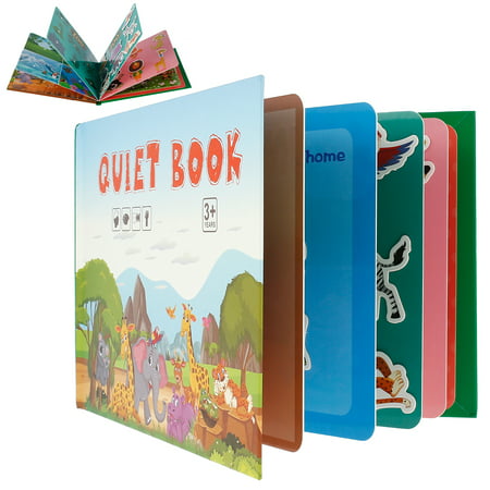 

AoHao Montessori Quiet Book for Kids Portable Quiet Activity Book Preschool Early Learning Toy for Boys Girls