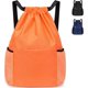 thumbnail image 1 of Bolsas con cordón KAIYANG bolsa de gimnasio PE impermeable tela Oxford color naranja, 1 of 5