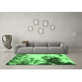 thumbnail image 3 of Ahgly Company Indoor Rectangle Abstract Emerald Green Modern Area Rugs, 7' x 10', 3 of 4