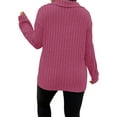 thumbnail image 2 of QINCAO Womens Plus Size Tops Long Sleeve V Neck Polo Shirts Pullover Sweaters Fall Winter 1X-5X, 2 of 7
