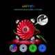 thumbnail image 4 of PC Case Fan 12CM Silent LED Cooler Fan Strong Wind 15 LED Blue Light, 4 of 5