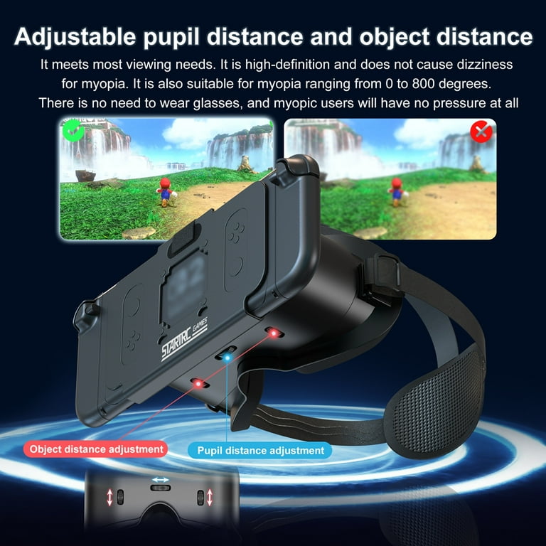 Nintendo Switch  Quest 2 VR Headset for Nintendo Switch 2 Model Virtual Reality VR Glasses