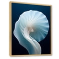 thumbnail image 2 of Designart "Nautilus Spiral In Azure Depths I" Nautilus Floater Framed Canvas Art Print, 2 of 5