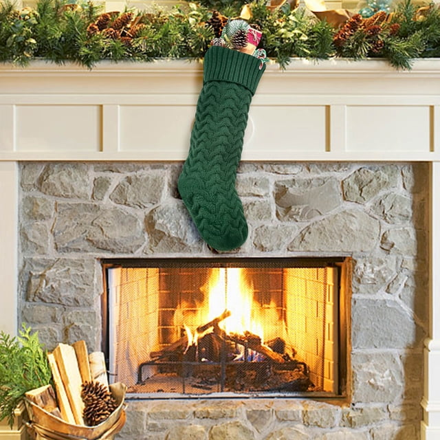 Xihbxyly Bolsas de Regalo Navideñas, Porta Dulces Festivos, Calcetines Navideños Colgantes, Tarjetas Navideñas y Pequeños Obsequios, Decoración Del Hogar, Ambiente Navideño Cálido, Material de Fibras