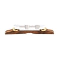 thumbnail image 4 of Ruedas de rodillos para puente de guitarra, piezas mejoradas, accesorios de madera, instalación fácil y estable, reemplazo de instrumentos de guitarra, 4 of 9