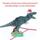 thumbnail image 5 of Tarjeta De Cumpleaños De Dinosaurio De 2 Uds., Mano De Obra Fina, Tarjeta Emergente 3D, Diseño Plegable, Tarjetas De Felicitación Creativas Hechas A Mano Para Niños, Mujeres Y Hombres Noticed EL012011-00, 5 of 6