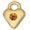 Yellow, variant on Delight Jewelry Gold-tone Mini January - Maroon Crystal Heart - Silvertone Senior Mom Class of 2026 Dome Necklace, 18"