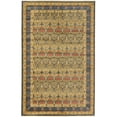 thumbnail image 1 of Unique Loom Edinburgh Border Design Rug 10' 6 x 16' 5 Rectangle Blue/Beige, 1 of 1