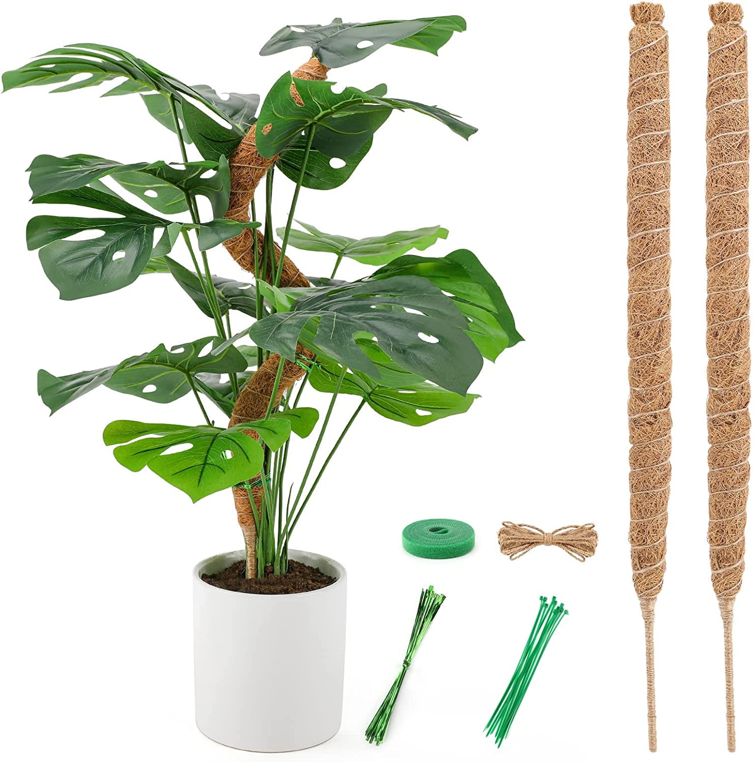 Moss boards Q57 22-23　MOSS STICK Moss Pole, Moss Pole for Plants Monstera, Bendable Plant