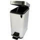 thumbnail image 2 of bote de basura Good & Good Cesto con tapa pedal metal cromado 5 L, 2 of 9