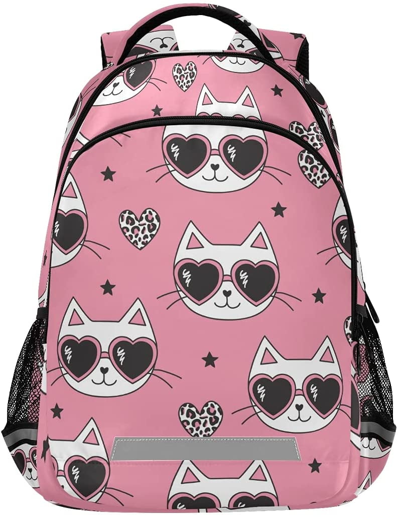 Leopard Backpacks Travel Laptop Daypack 