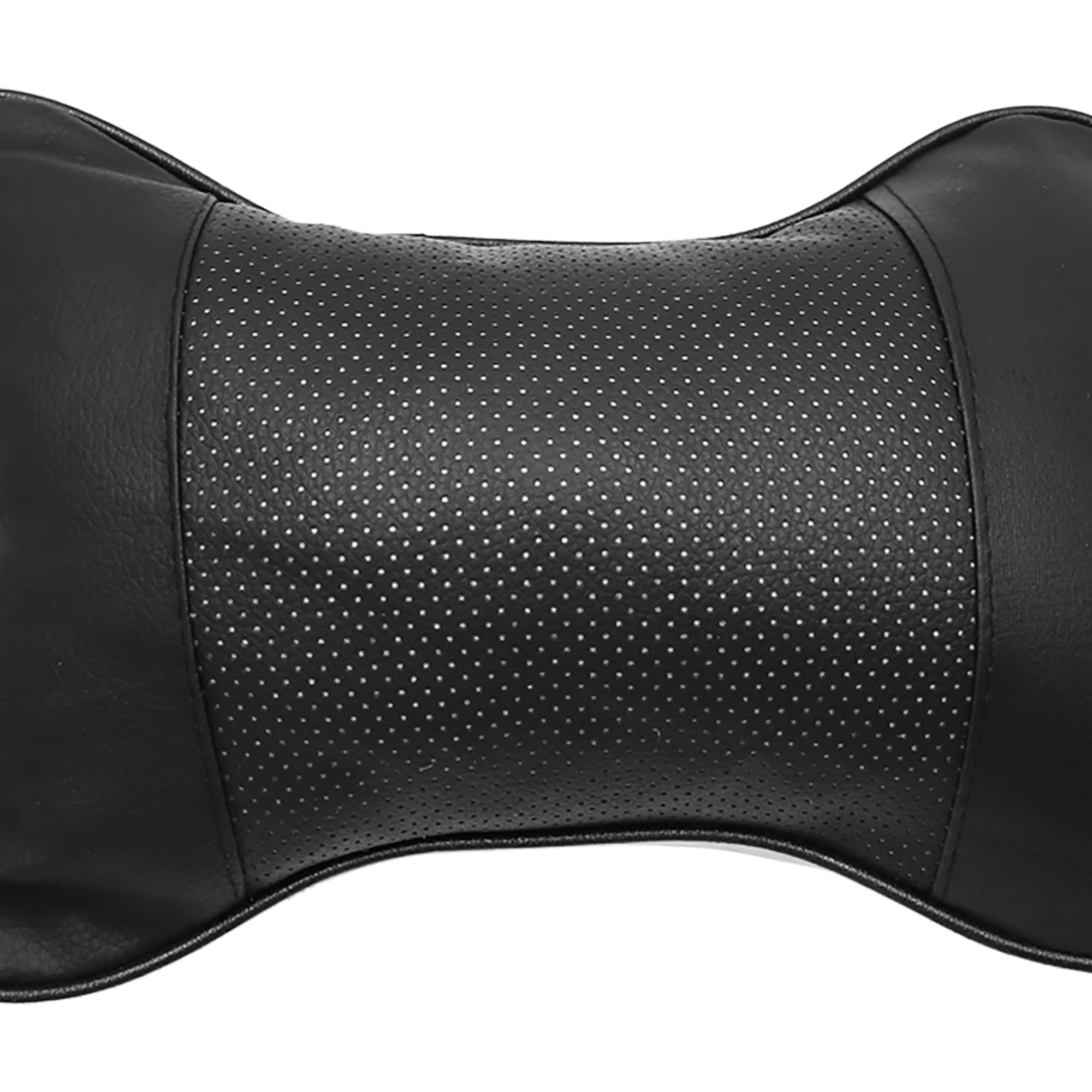 Faux Leather Black Beige Seat Rest Pillow Auto Car Headrest Cushion Pad for Car