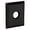 Black, variant on Baldwin R033112IDM Dummy Square Rosette, Venetian Bronze - 3.225 in.
