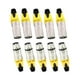 thumbnail image 2 of Conector de cable XLR de 10 piezas, conector de audio macho y hembra, conector de cable de micrófono de aleación, amarillo, 2 of 9