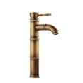 thumbnail image 1 of Inteprter Retro Brass Bamboo Shape Home Bathroom Mixer Sink Vessel #3 Basin Suministros de limpieza para el hogar, 1 of 1