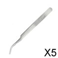thumbnail image 1 of DYNWAVECA 5xMultifunction Stainless Steel Tweezers Repair Tools AT-115, 1 of 4