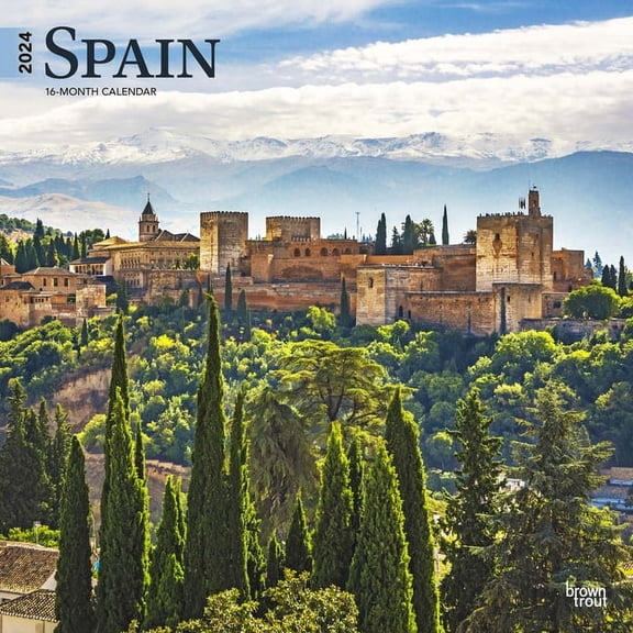 Spain 2024 Square, (Paperback)