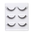 thumbnail image 1 of HOT Sale! Soft 3 Pairs Long Makeup Cross Thick False Eyelashes Eye Lashes Nautral Eyelashes Lashes Makeup Lash clusters, 1 of 2