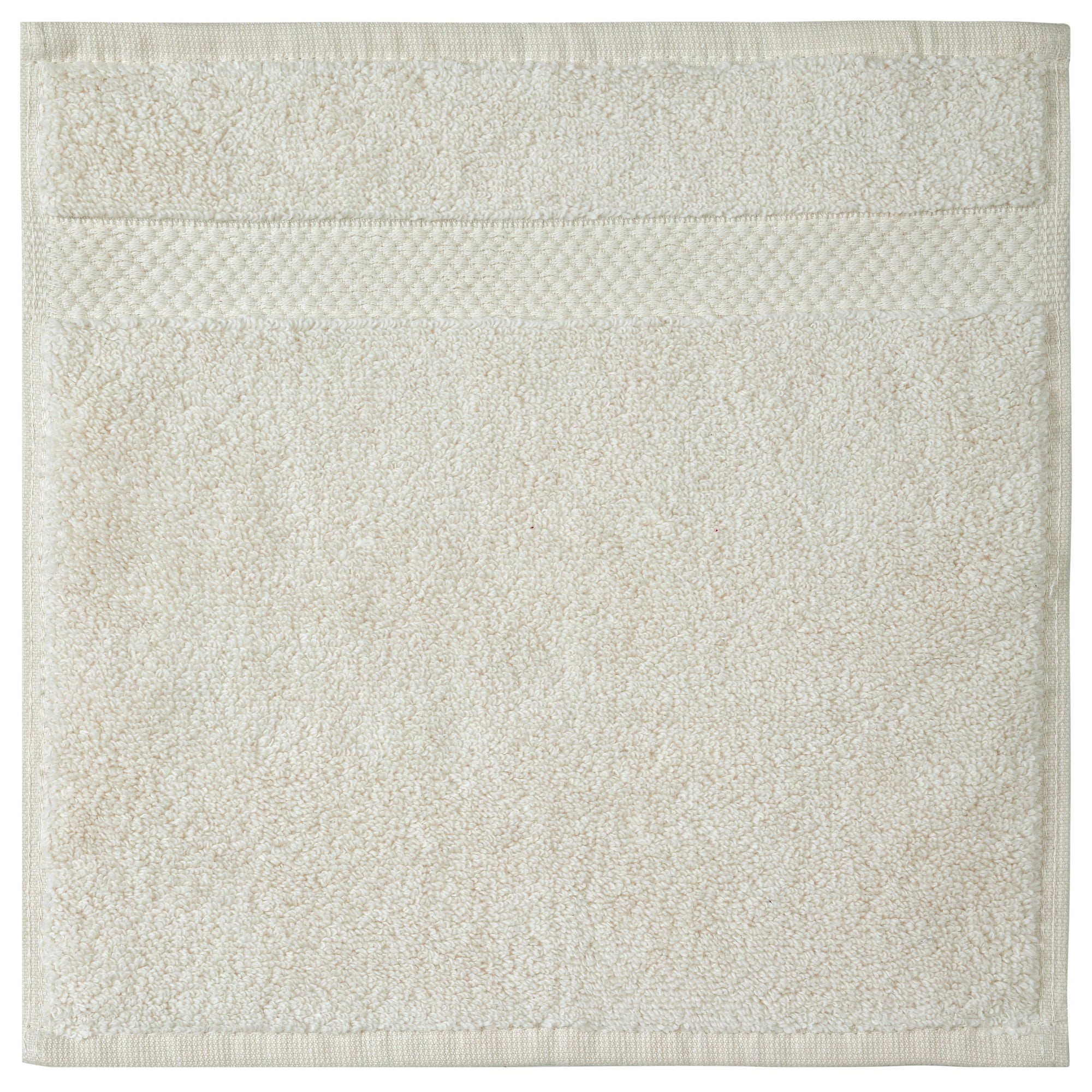 Better Trends Washcloths For Body And Face, 100% Cotton, Soft, Absorbent, Zero Twist Cotton Baby Wash Cloth, Shower, Travel, Ivory Small Towel, 12"X12", 20 Pack