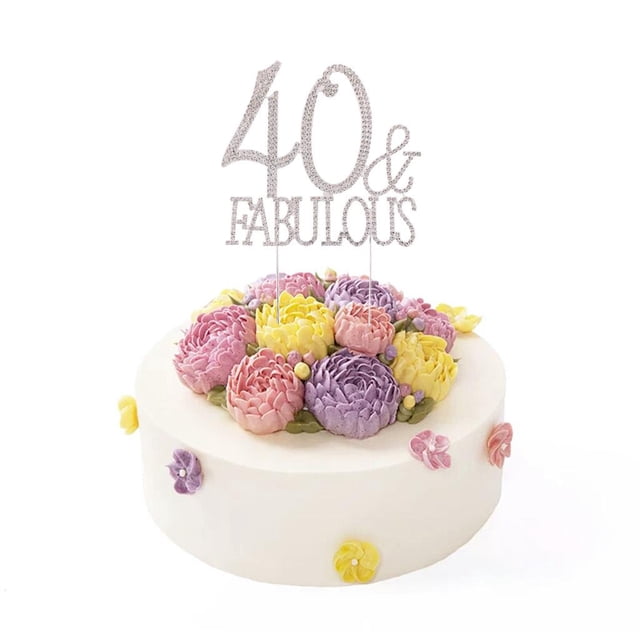 40 fabulosos adornos para tartas imitación , cumpleaños, , , de para tartas, soporte para fot Yotijar Party Cake Topper