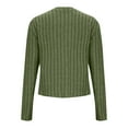thumbnail image 4 of Timegard Cardigan Sweaters for Women Fall Causal Button down V Neck Long Sleeve Ribbed Knit Jackets, 4 of 4
