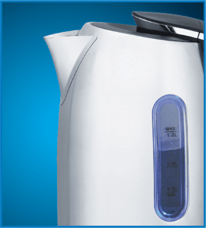 EUROSTAR EKS12SS Electric Kettle 1.2L, Silver