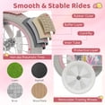 thumbnail image 6 of Gymax 12'' Kids Bike w/Training Wheels Hand Coaster Brakes Adjustable Seat Handlebar, 6 of 10