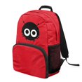 thumbnail image 2 of POLERO Cartoon Spider Face Print Smooth Zipper Backpack, Polyester Adjustable Strap Durable School Backpack for Daypack Travel, 2 of 8