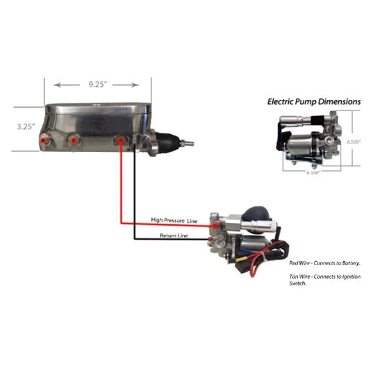 Compact Electric Brake Booster Master Cylinder Disc Compact Electric Brake Booster Master Cylinder Disc