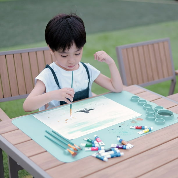 Tapis De Peinture Pour Enfants, Tapis D'artisanat En Silicone De