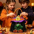 thumbnail image 4 of Ailezt Halloween Decor Halloween Candy For Trick Or Festive Party Storage Container With Sturdy Handles, 4 of 4
