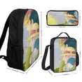 thumbnail image 2 of Howl’s Moving Castle Backpack Learning Lighthouse Bookbag with Guidance Lunch System, 2 of 5