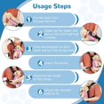 thumbnail image 4 of YUDODO Pet Dog Carrier Backpack Adjustable Dog Front Carrier, Legs Out Easy-Fit Dog Travel Backpack Carrier for Hiking Camping for Small Medium Dogs Cats and Rabbits (Medium, Pink), 4 of 6